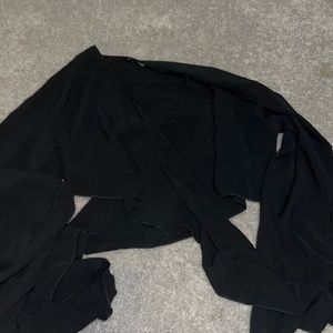 crop wrap top
